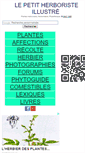 Mobile Screenshot of lepetitherboriste.net